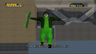 Tony Hawk Pro Skater 4 The Riddler Even Flow GIF